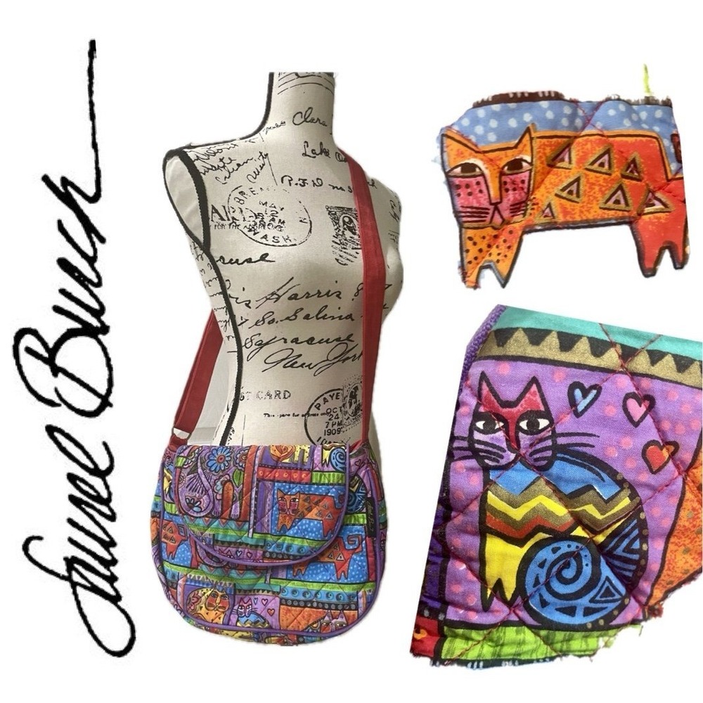Laurel Burch Cat crossbody bag